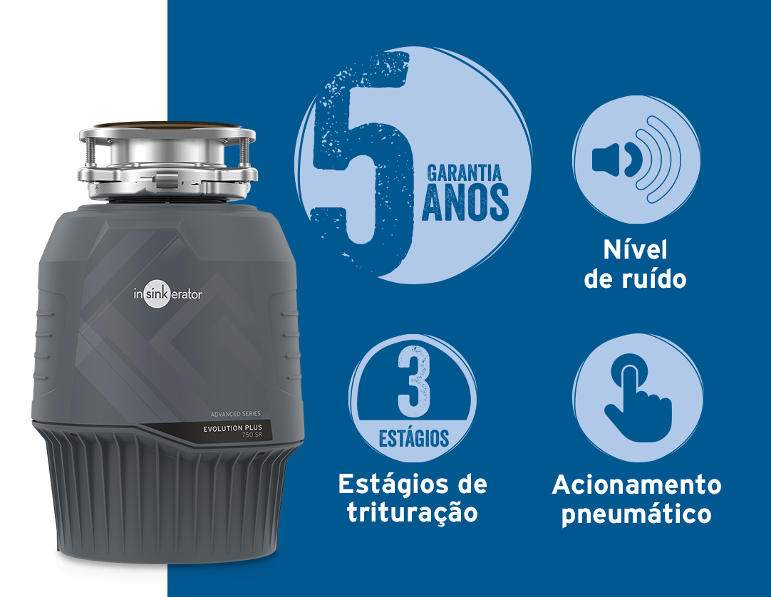 InSinkErator Advanced Series Disposal 0.75 HP