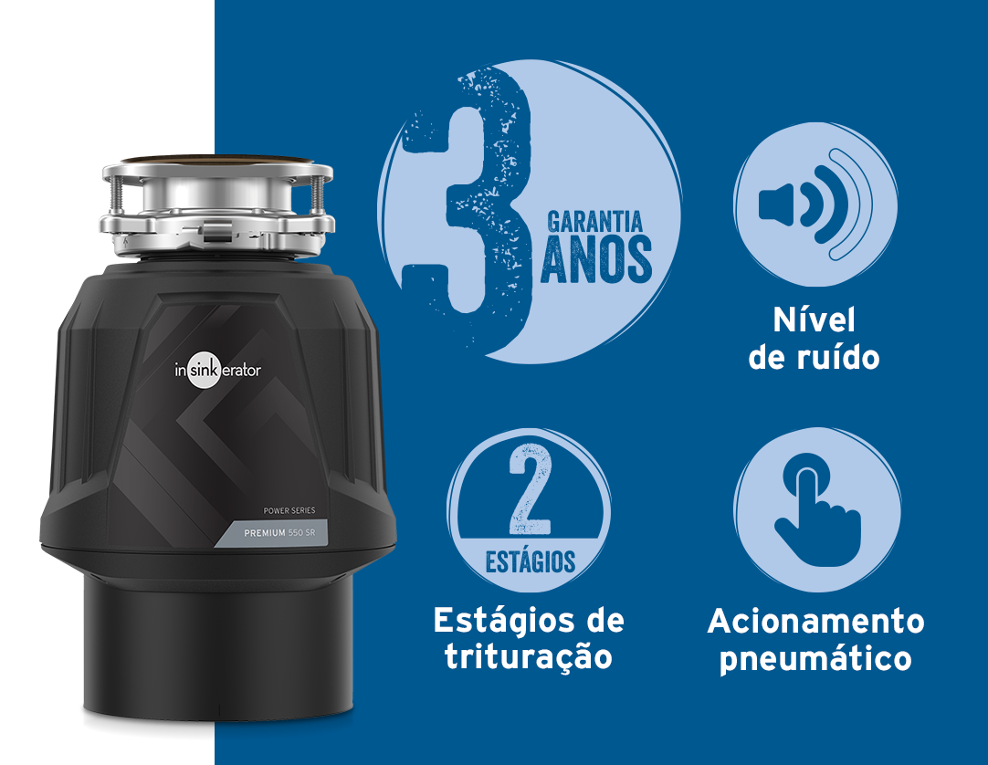 InSinkErator Power Series Disposal 0.55 HP