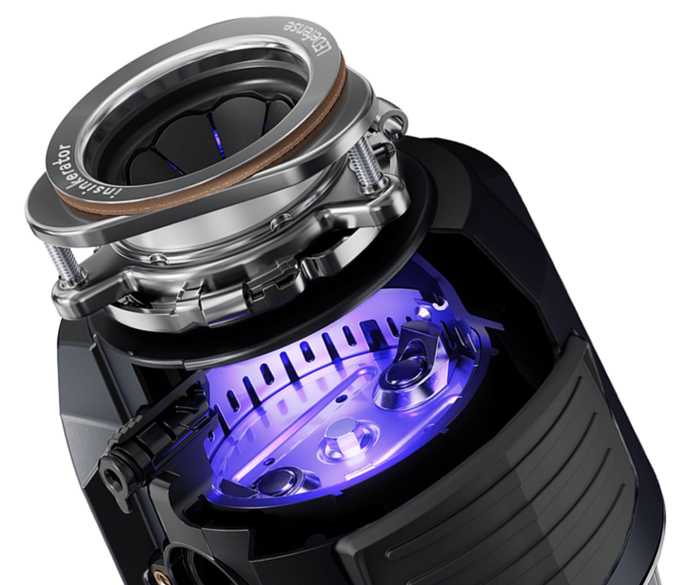 LED disposal cutaway