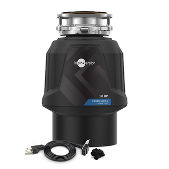 InSinkErator 生ごみ処理機 Power 1.0HP with EZ Connect Cord & Hardwire Adapter | InSinkErator US