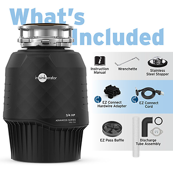 Pro 750 with EZ Connect Cord & Hardwire Adapter | InSinkErator US