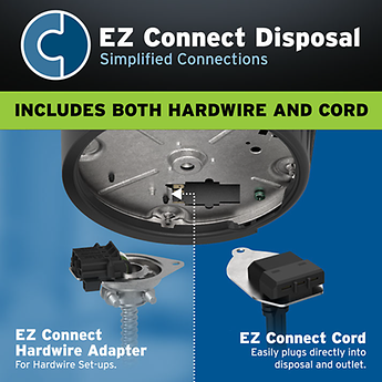 Pro 750 with EZ Connect Cord & Hardwire Adapter | InSinkErator US