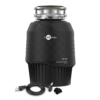 InSinkErator 生ごみ処理機 Pro 750 with EZ Connect Cord & Hardwire Adapter | InSinkErator US