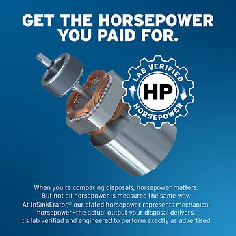 InSinkErator PRO 1250 LED Garbage Disposal | InSinkErator US